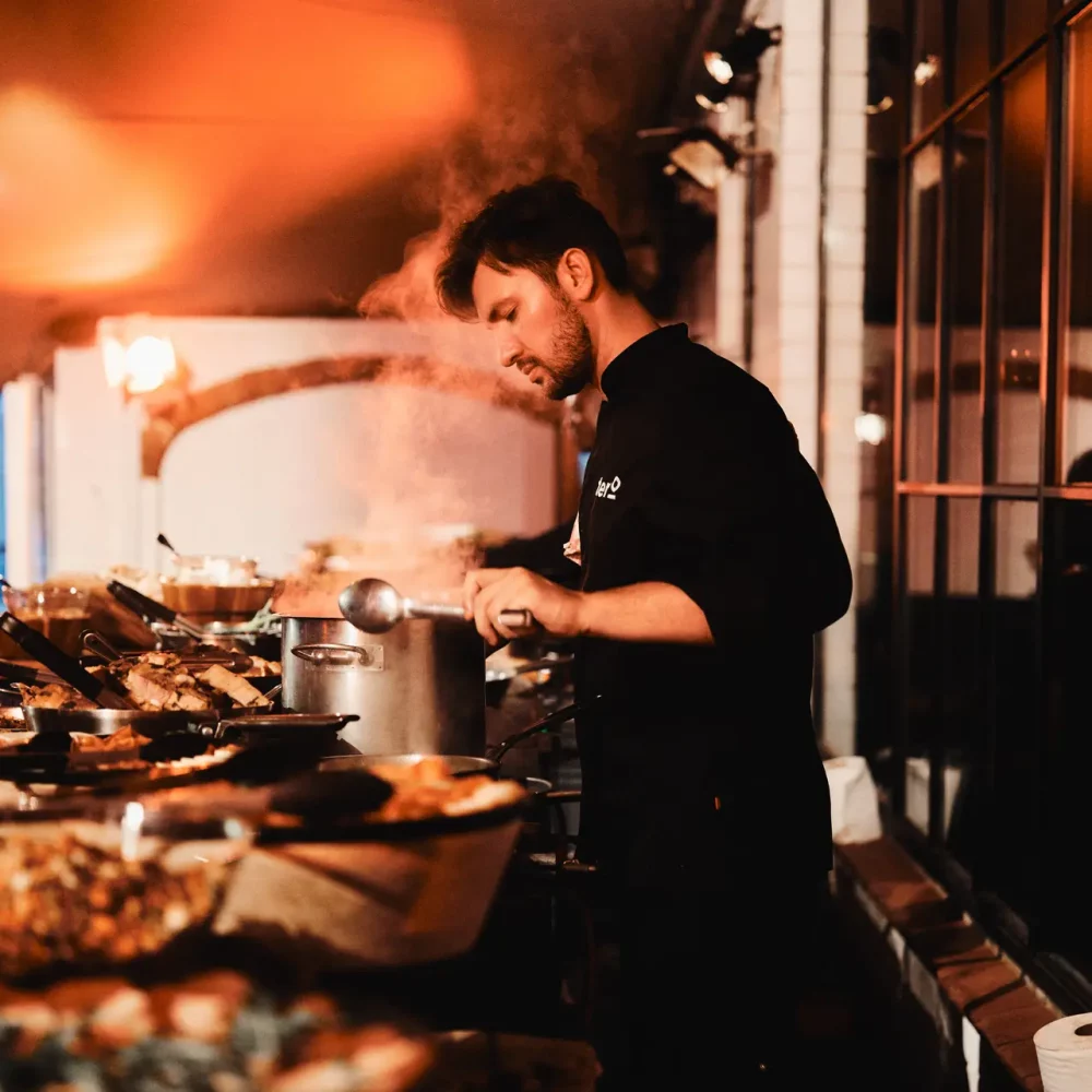 Buffet chaud premium